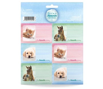 My Favourite friends Etiketten