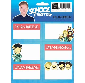 Dylan Haegens Etiketten team