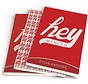 A5 lijntjes schriften - hey red