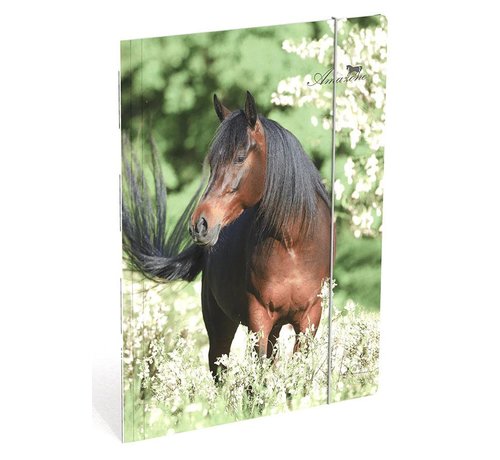 Amazone Paarden elastomap A4
