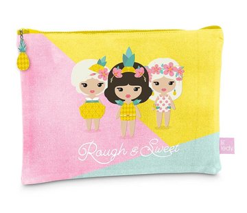 Lil' Ledy Etui plat - "roze"