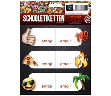 Emoji Etiketten - pizza