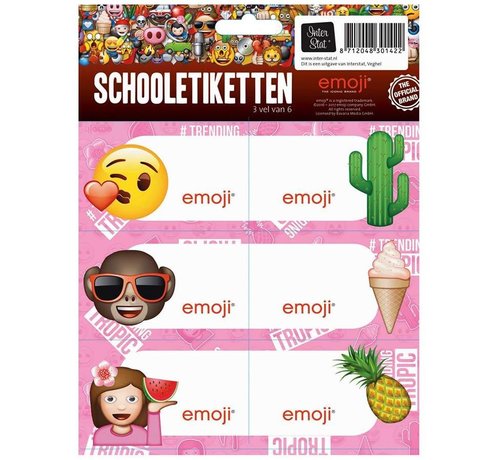 Emoji Etiketten girls