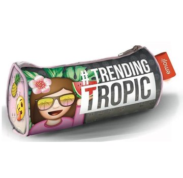 Emoji 20cm Girls etui - tropic