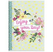 Accessorize Sweet A4 lijntjes schrift  - mintgroen