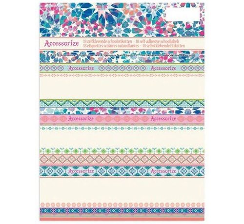 Accessorize Sweet Etiketten - flowers