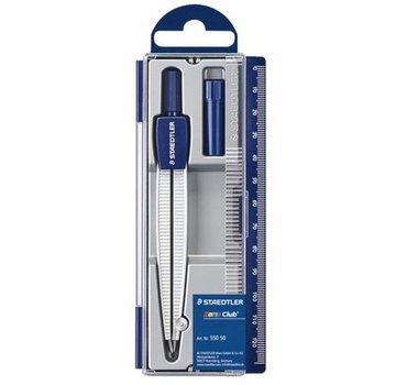 Staedtler Noris Club 55050 passer grijs/blauw