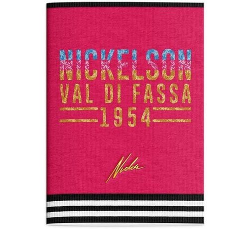 Nickelson 3x A4 schrift geruit