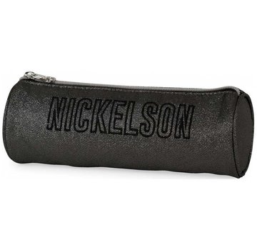 Nickelson Girls etui rond - zilvergrijs