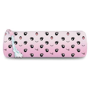 Bubble cute 21cm Etui rond - roze