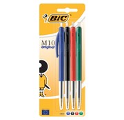 Bic M10 balpen assortiment kleur 4x