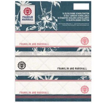 Franklin & Marshall Girls etiketten - groen/blauw