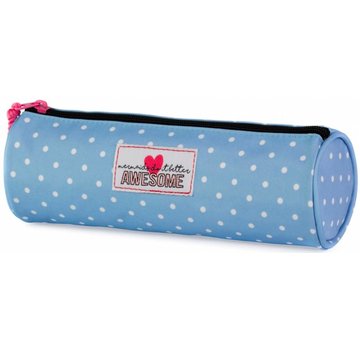 Awesome Mermaid dots etui - rond
