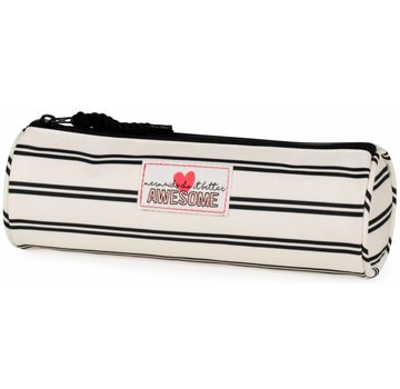 Awesome Mermaid stripes etui - rond