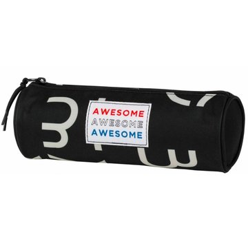 Awesome Boy's rond etui - black