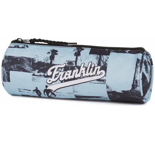 Franklin & Marshall Girls rond schooletui - blue