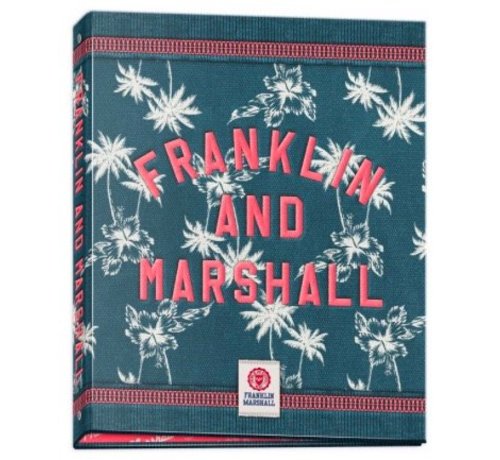 Franklin & Marshall Girls ringband 2 rings - groenblauw