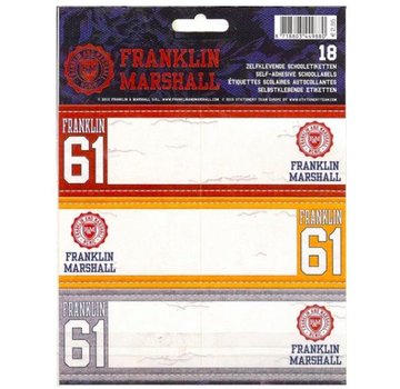 Franklin & Marshall Boy's etiketten - blue/orange
