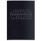 Star Wars A4 ruitjes schrift - text