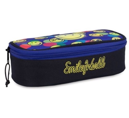 Smileyworld Schooletui rechthoek - confetti
