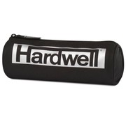 Hardwell Etui rond zwart - logo zilver