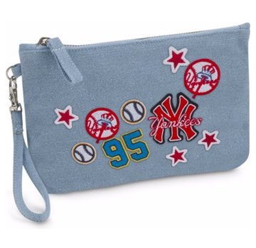 New York Yankees MLB etui plat - lichtblauw