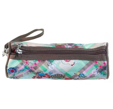 Oilily Etui - rond bruine rits