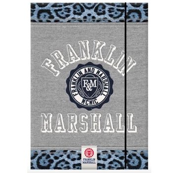 Franklin & Marshall Elastomap A4 - girls luipaard