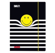 Smileyworld Elastomap A4 - gestreept