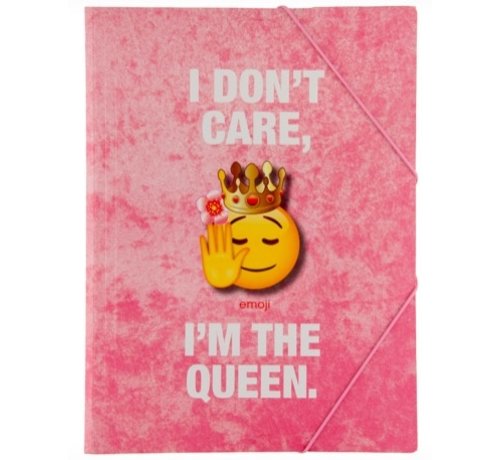 Emoji Girls elastomap A4