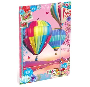 Gingerbread Elastomap A4 - luchtballon