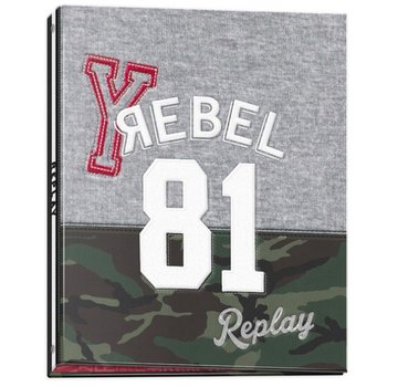 Replay Ringband 2r - grijs camo