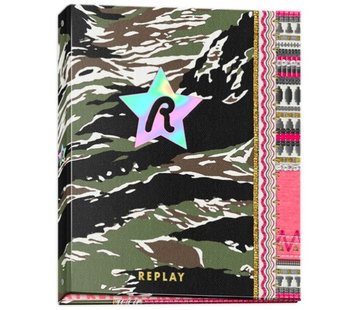 Replay Ringband 23r - camo/roze