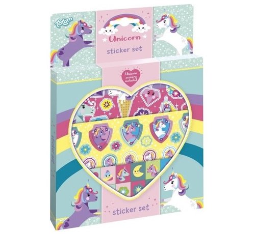 Unicorn Sticker set - 45 delig eenhoorn