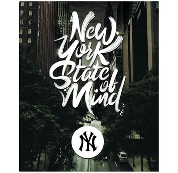New York Yankees Ringband 23r - zwart