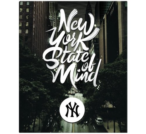 New York Yankees Ringband, 23 rings - zwart