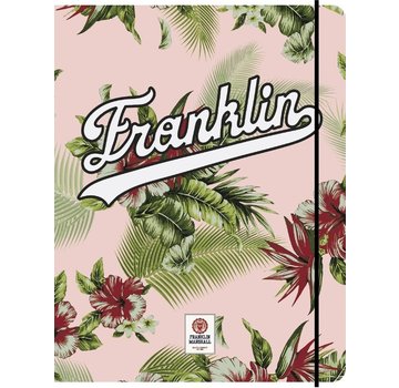 Franklin & Marshall Girls elastomap A4  - flowers