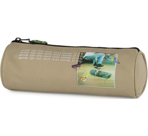 Awesome Boys schooletui rond - beige