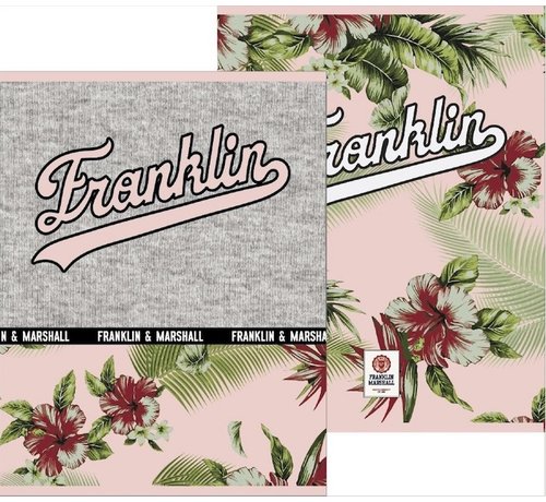 Franklin & Marshall A5 schriften gelinieerd - flowers