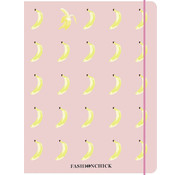 Fashionchick Elastomap A4 - roze banaan