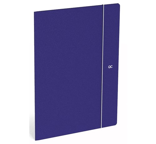 Quattro Colori Elastomap A4 - blauw