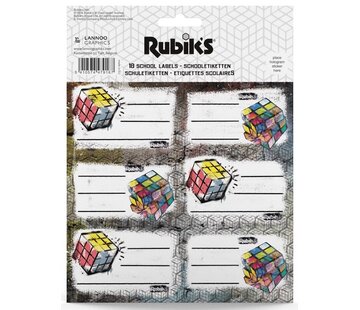 Rubik's Etiketten - Rubik cube