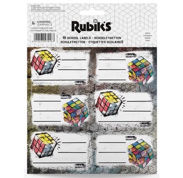 Rubik's Etiketten - Rubik cube