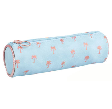 Midnight Gold Etui rond - lichtblauw