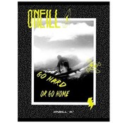 O'Neill A4 ruitjes schrift - yellow