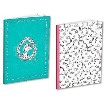 Jill A4 lijntjes schrift - 2 stuks