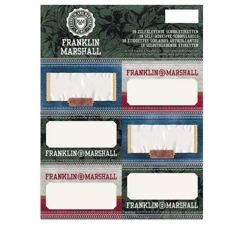 Franklin & Marshall Boys schooletiketten