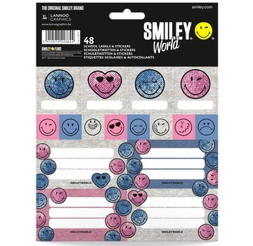 Smileyworld Girls etiketten en stickers