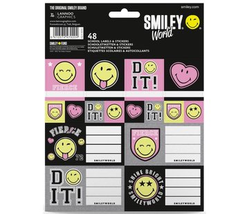 Smileyworld Girls etiketten en stickers