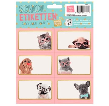 Studio Pets Schooletiketten